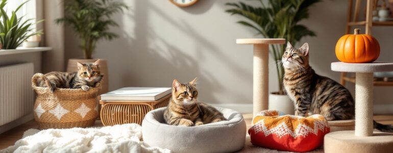 Découvrez notre sélection de produits et d’accessoires pour chats