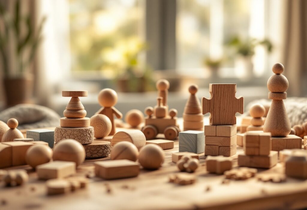 Découvrir des solutions ludiques avec les jouets en bois