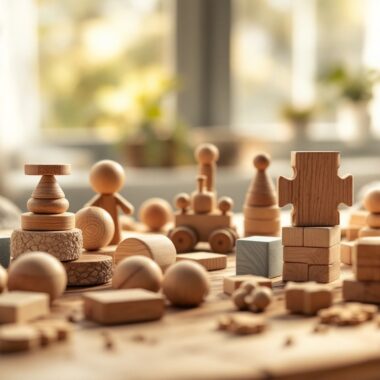 Découvrir des solutions ludiques avec les jouets en bois