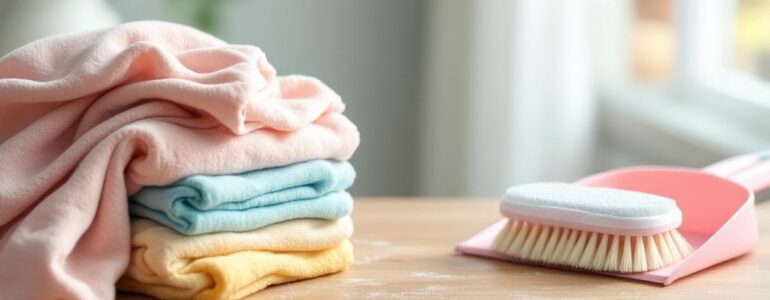 Les indispensables pour un ménage efficace : matériel et outils de nettoyage