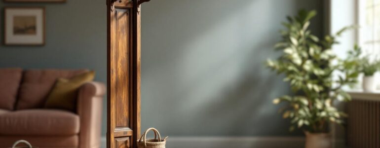 Vieux porte manteau : redécouvrir le charme du passé pour une décoration pleine de caractère