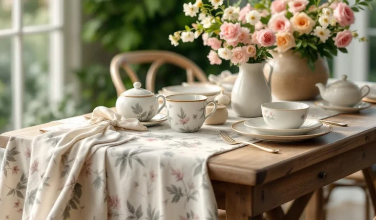 Nos coups de cœur toile cirée pour le printemps et idées déco inspirantes Nos coups de cœur toile cirée pour le printemps et idées déco inspirantes