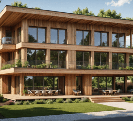 Architecture bois et design durable en Lombardie