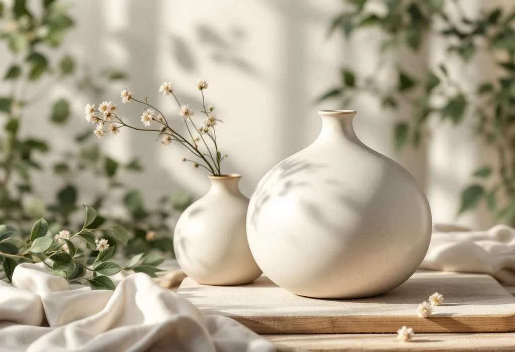 Vases ronds : douceur et harmonie dans votre déco
