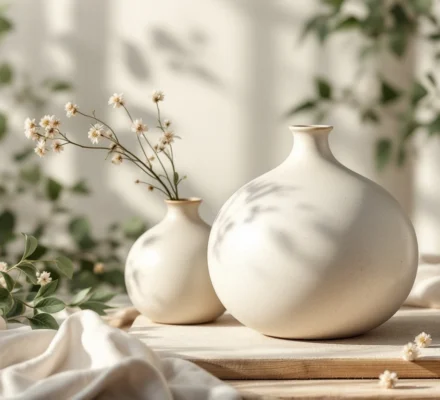 Vases ronds : douceur et harmonie dans votre déco