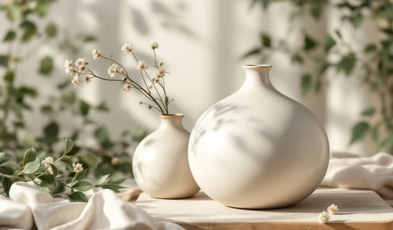 Vases ronds : douceur et harmonie dans votre déco