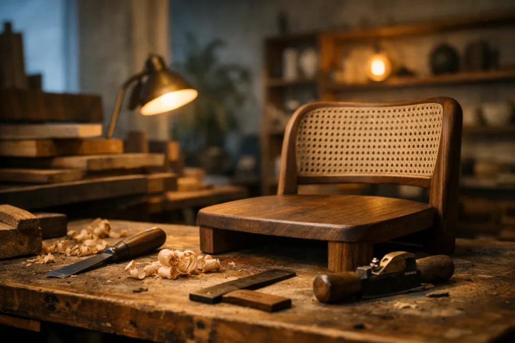 Ébénisterie et artisanat du bois dans les boutiques design en Espagne