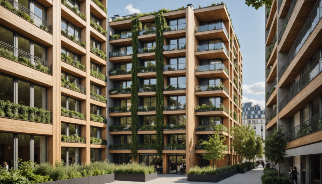 Bois & architecture : promenades dans les quartiers design