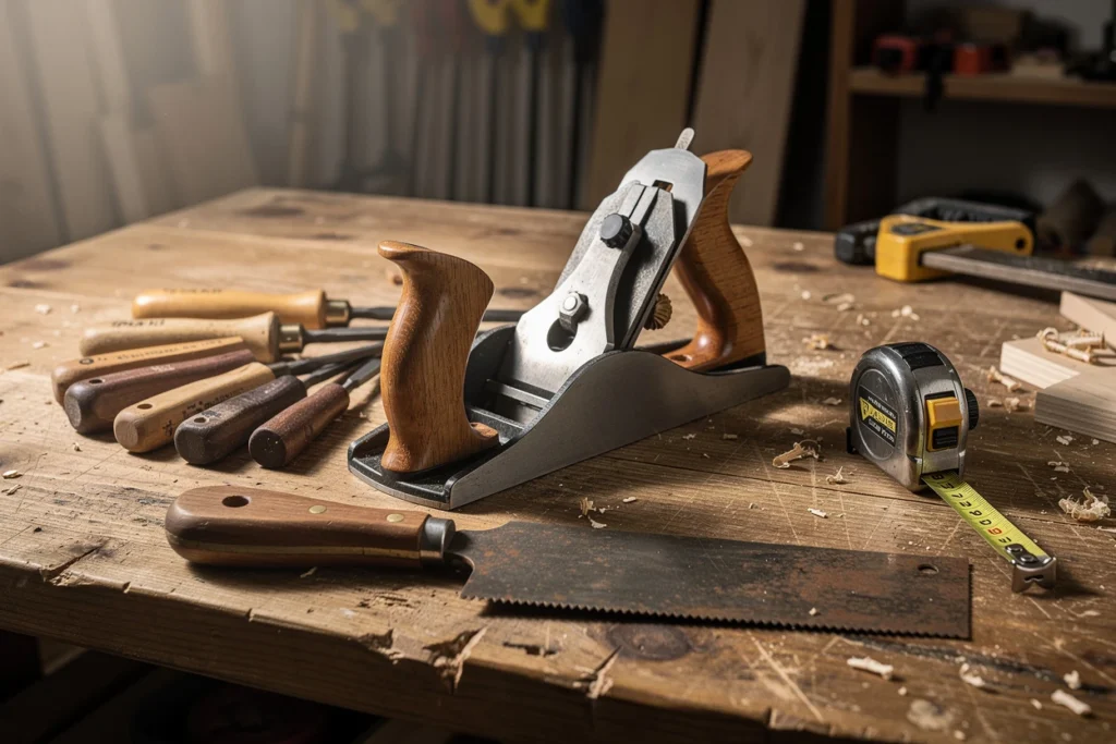 Outils de menuisier amateur : les outils à main indispensables dans son atelier