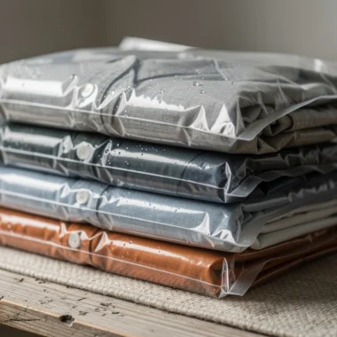 Les indispensables : les sacs sous vide pour vêtements à enrouler