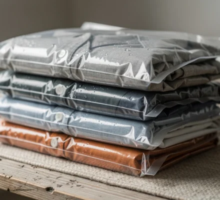 Les indispensables : les sacs sous vide pour vêtements à enrouler