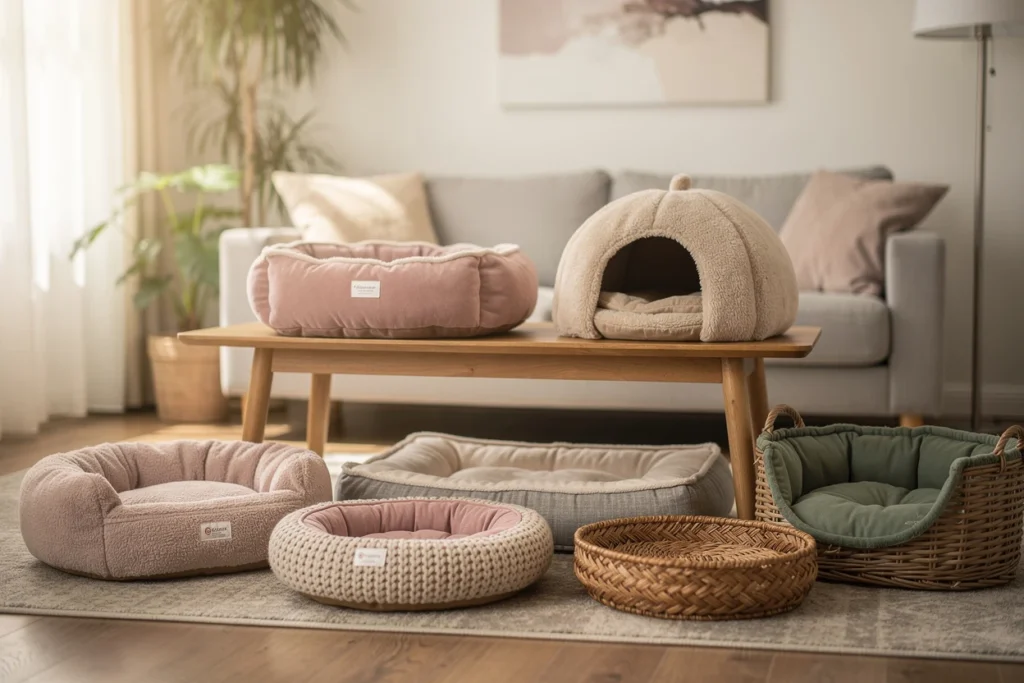 Large gamme de panier pour chat : comment choisir le meilleur couchage ?