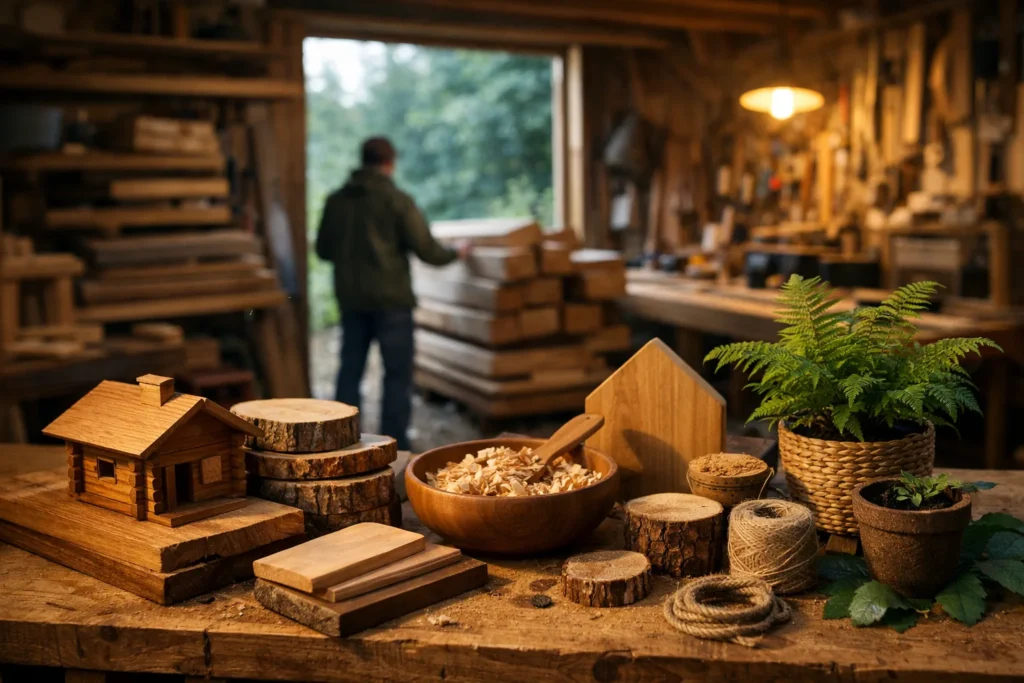 Le bois comme ressource durable