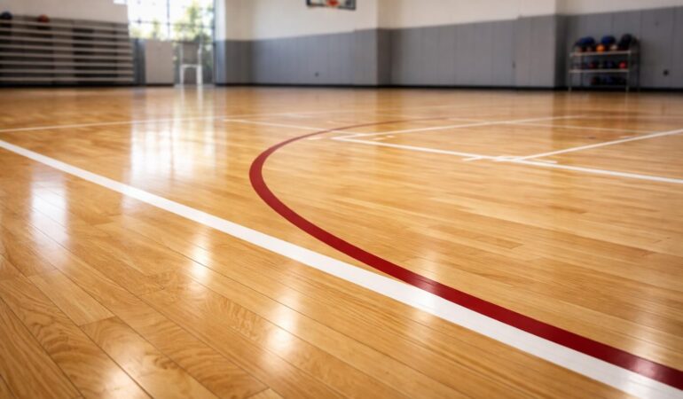 Bois noble pour construire terrains de basket et parquets de gymnases Tarkett Bois noble pour construire terrains de basket et parquets de gymnases Tarkett