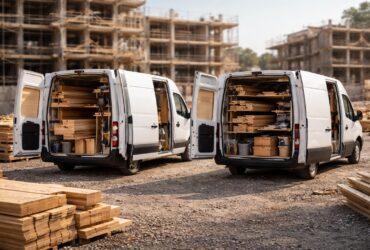 Transporter vos matériaux en bois grâce au Renault Master et Iveco Daily aménagés