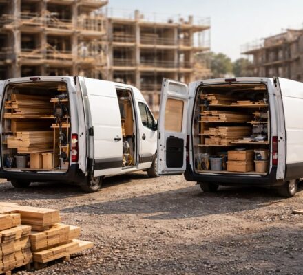 Transporter vos matériaux en bois grâce au Renault Master et Iveco Daily aménagés