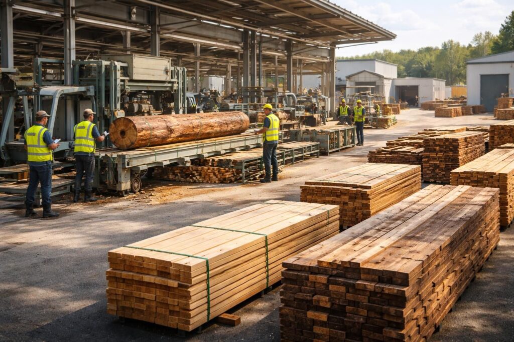 Valorisation du bois professionnel pour scieries, négociants et industriels de la transformation