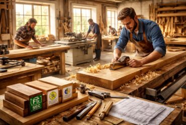 Valorisation professionnelle du bois pour artisans et menuisiers avec FSC et PEFC