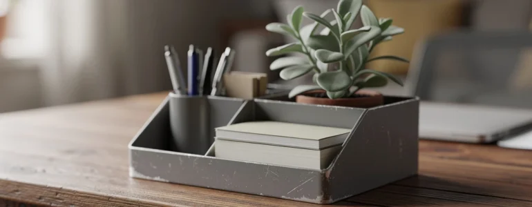 Organisateur de bureau pas cher et pratique : astuces pour un espace ordonné sans se ruiner