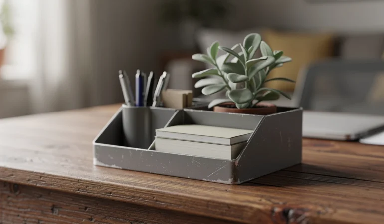 Organisateur de bureau pas cher et pratique : astuces pour un espace ordonné sans se ruiner