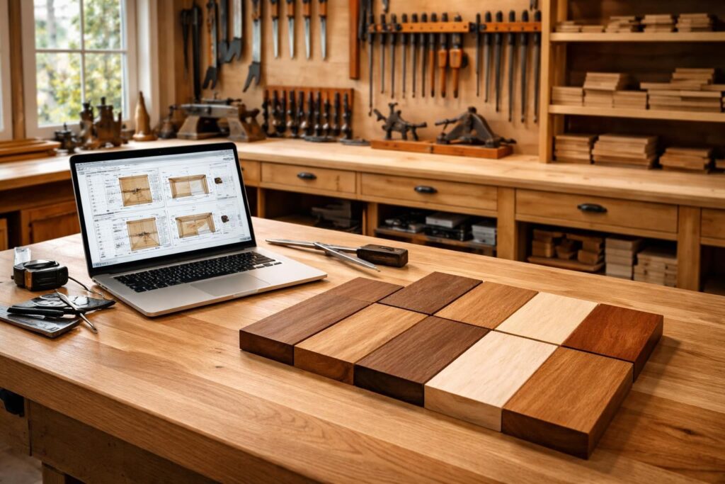 Valoriser vos essences bois avec SketchList, CutList Optimizer et Woodwork for Inventor pour l’ébénisterie