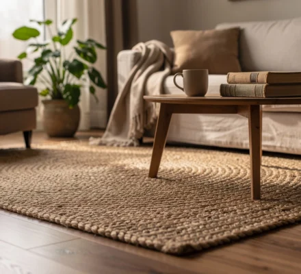 Les avantages d&rsquo;un tapis en jute dans votre intérieur