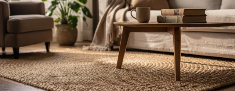 Les avantages d&rsquo;un tapis en jute dans votre intérieur