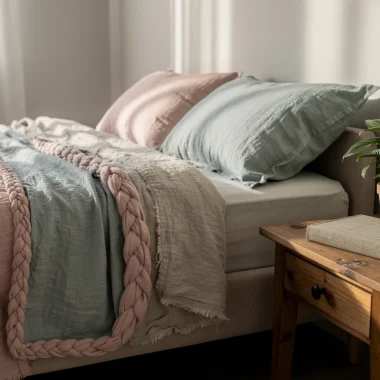 Choisir entre tresse de lit et tour de lit&nbsp;: notre guide des points à contrôler