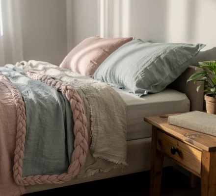 Choisir entre tresse de lit et tour de lit&nbsp;: notre guide des points à contrôler