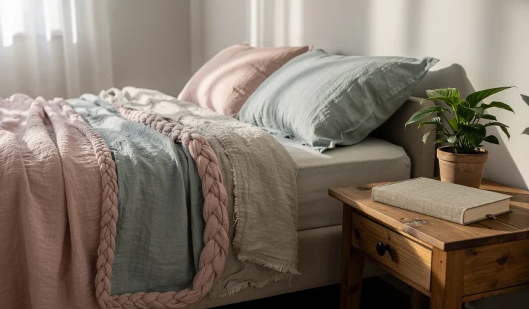 Choisir entre tresse de lit et tour de lit&nbsp;: notre guide des points à contrôler