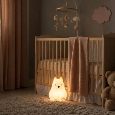 La magie des veilleuses pour apaiser le sommeil de votre bébé