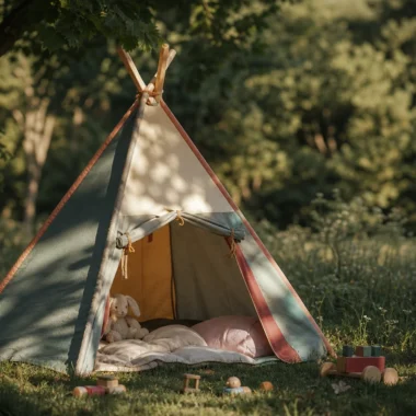 Les indispensables : tente pour les enfants