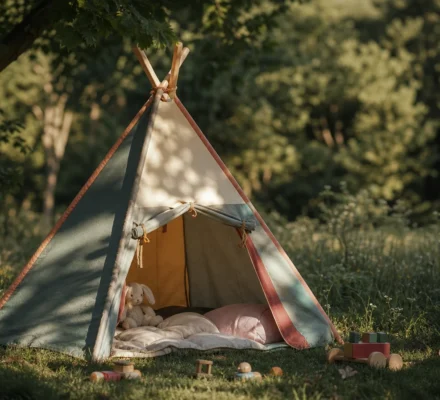 Les indispensables : tente pour les enfants