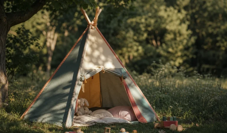Les indispensables : tente pour les enfants