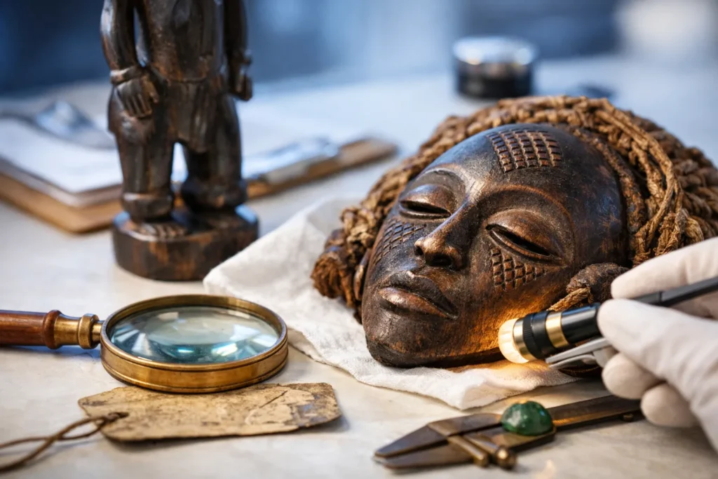 Statues et masques africains : acheter sans piller, l’éthique