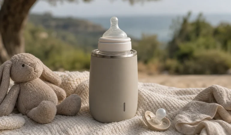 Chauffe biberon nomade : l’allié indispensable des balades avec bébé Chauffe biberon nomade : l’allié indispensable des balades avec bébé